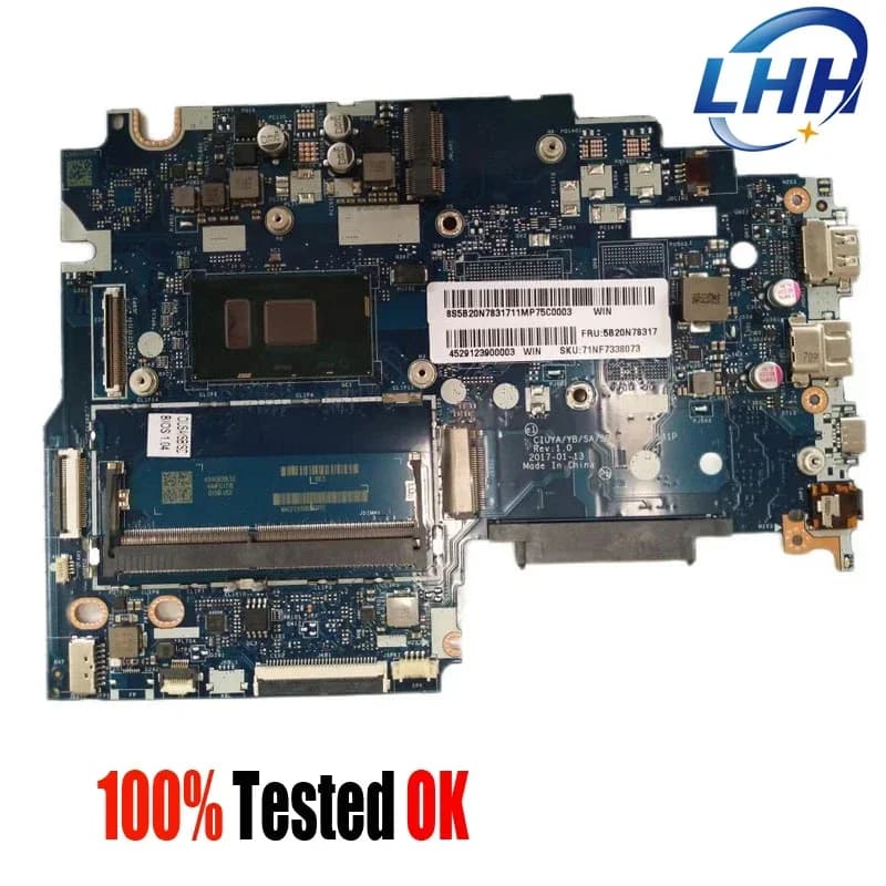 Scheda Madre LA-E541P per Laptop Lenovo IdeaPad 320S-14IKB 520-14IKB, 5B20N78605 con CPU I3 I5 I7 7a Generazione UMA, Funzionante al 100%