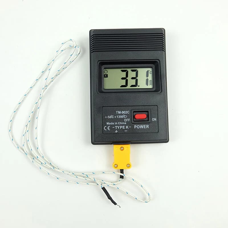 TM902C Digital thermometer type K Tester Temperature meter TP01 Needle probe for thermocouple -50°C to 1300° C