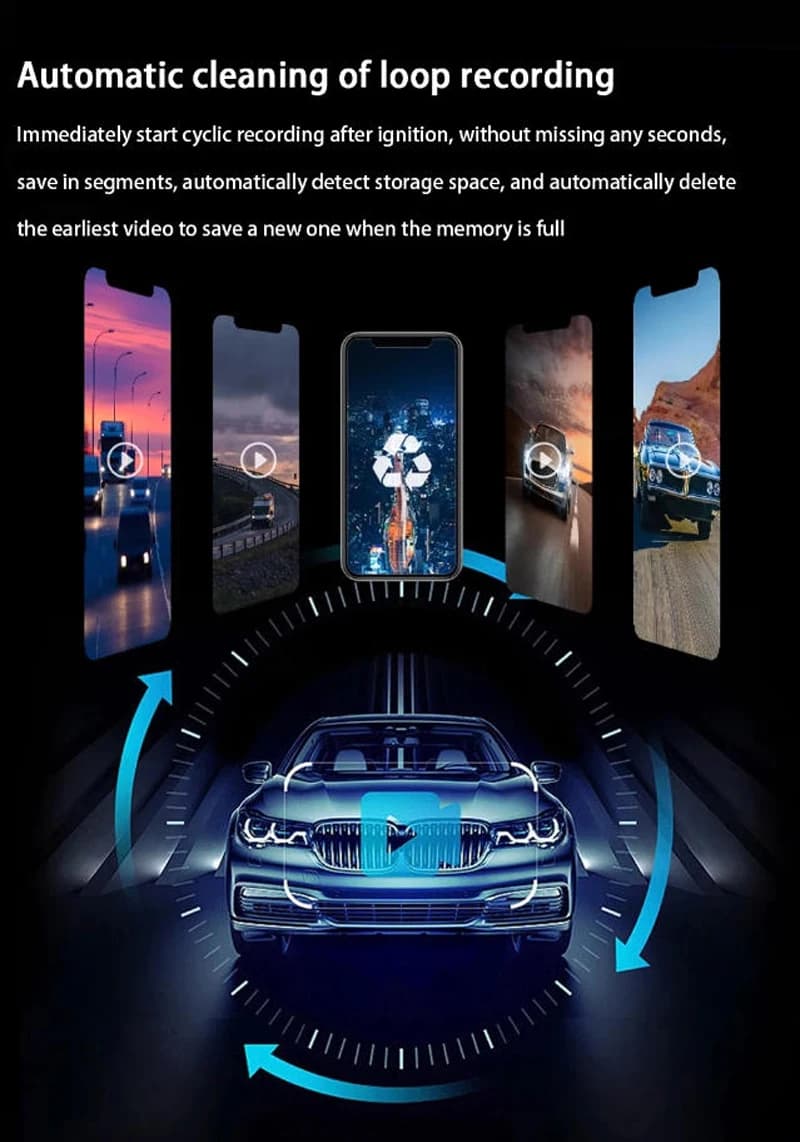 4K Plug And Play For Volkswagen Magotan 2015 2016 Tiguan X 2021 2022 Car Video Recorder Wifi DVR Dash Camera FHD 2160P