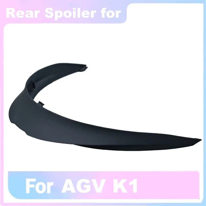 Spoiler posteriore grande K1 per casco moto, accessorio universale per casco da moto