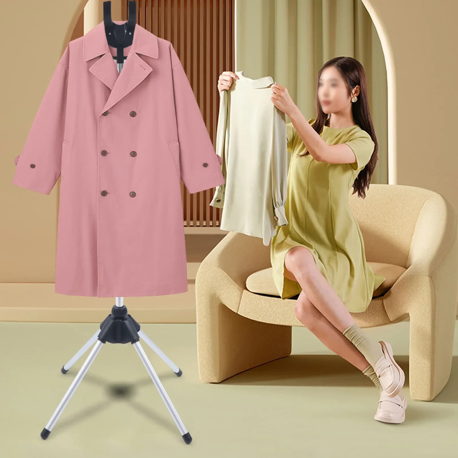 Steam Ironing Brace Steam Cooking Dresses Stendino for clothes Piroscafo fabric with support for houses, clothing stores