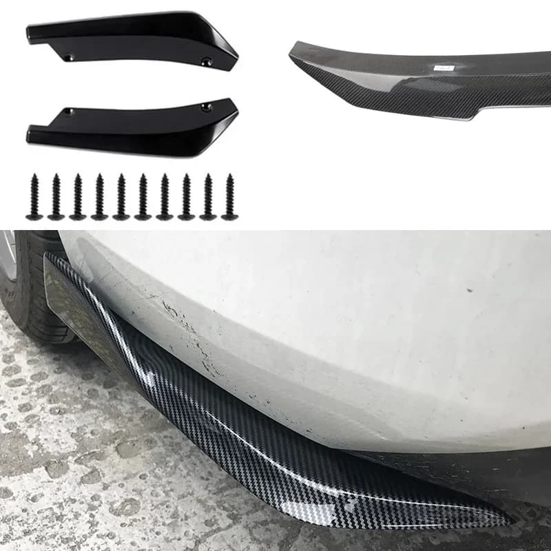Easy Installation Universal Bumper Strip Lip Diffuser Side Skirt Extension Winglets Exterior Modification Body Kits