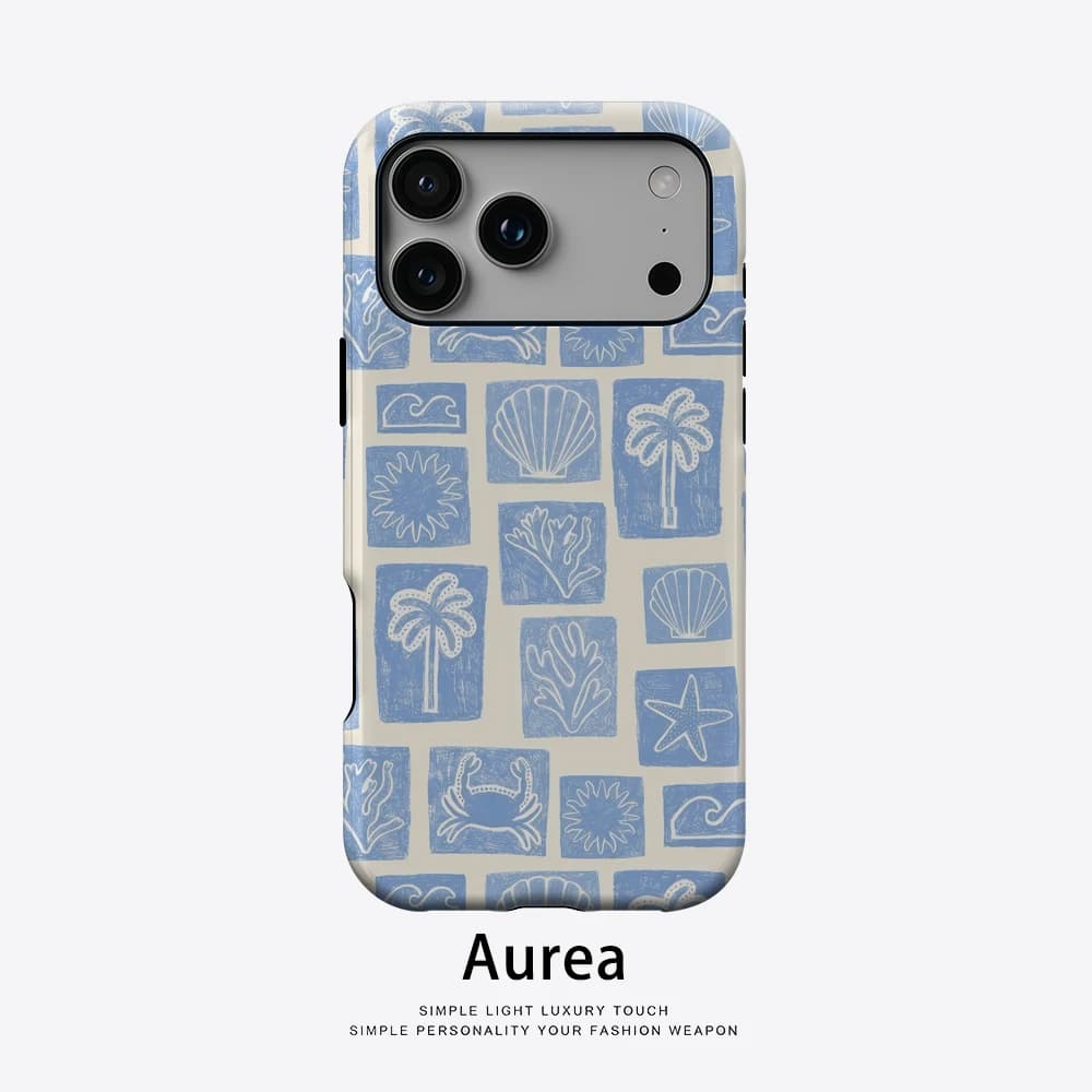 Custodia Magnetica Blu Turchese per iPhone 17, Compatibile con iPhone 17 16 15 14 13 Pro Max Plus, Custodia Robusta a Strato Singolo o Doppio