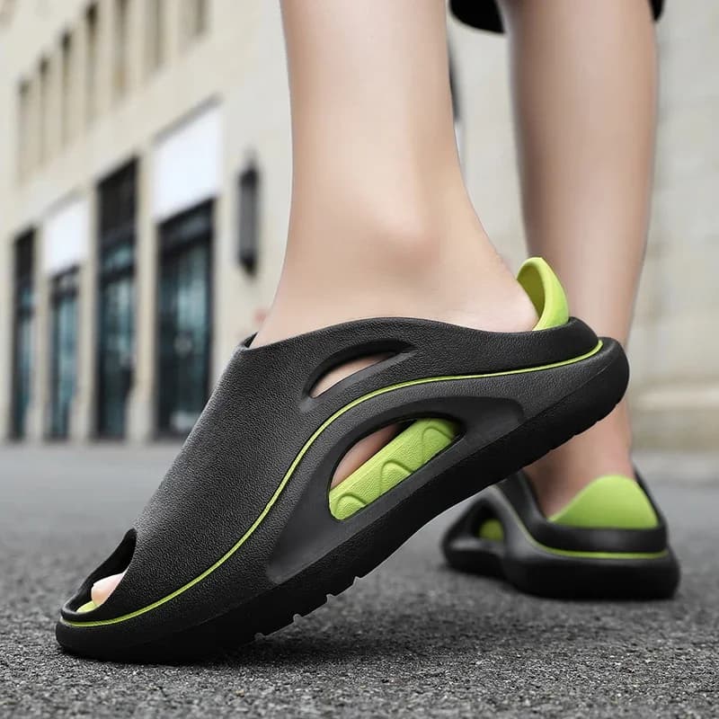 Scarpe antiscivolo da uomo Pantofole da bagno con perdite ad asciugatura rapida Pantofole da uomo leggere per la casa da donna