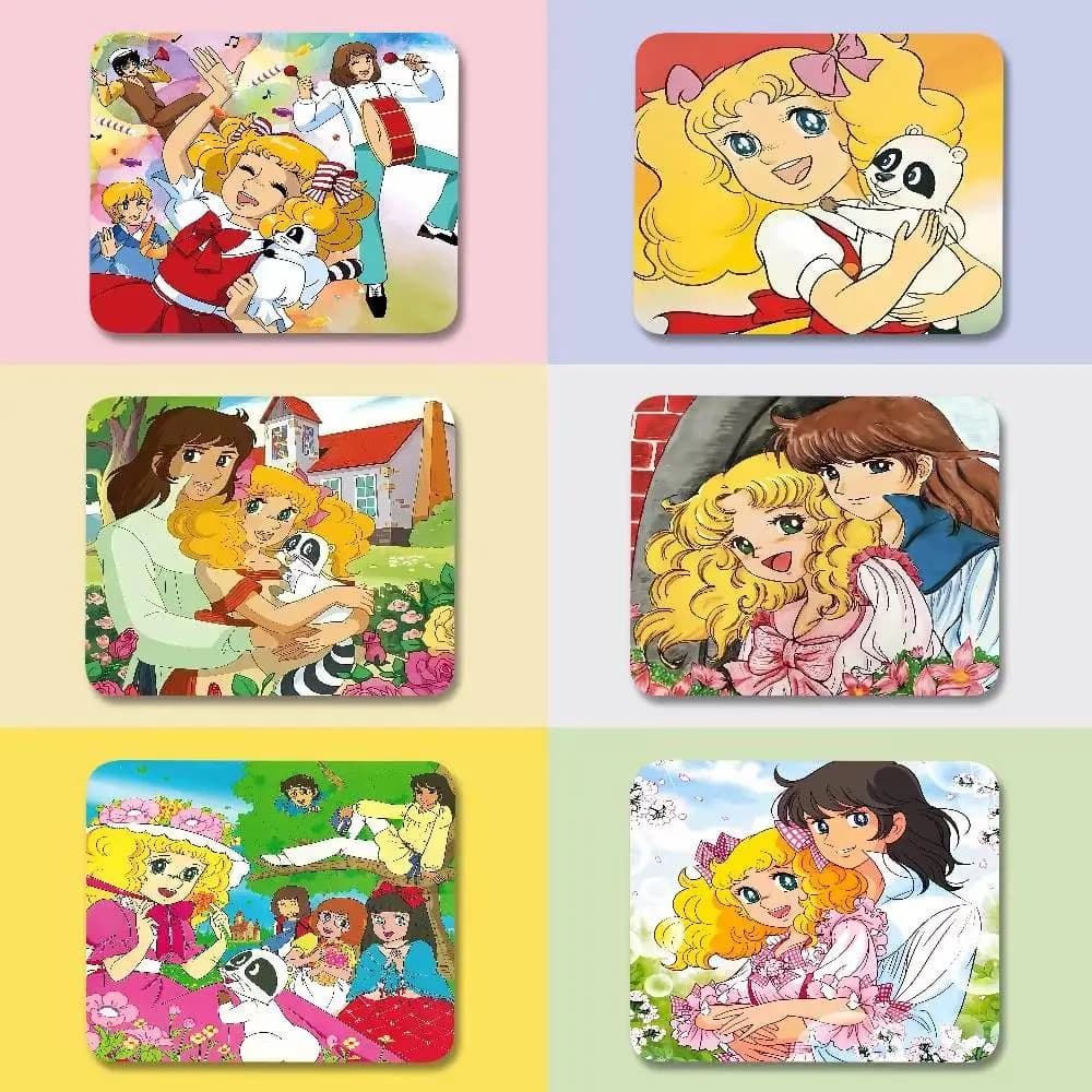 Anime C-Candy Candy Peripheral Rubber Mouse Pad Animation Two-dimensional Office Desktop Mat E-sports Game Keyboard Pad