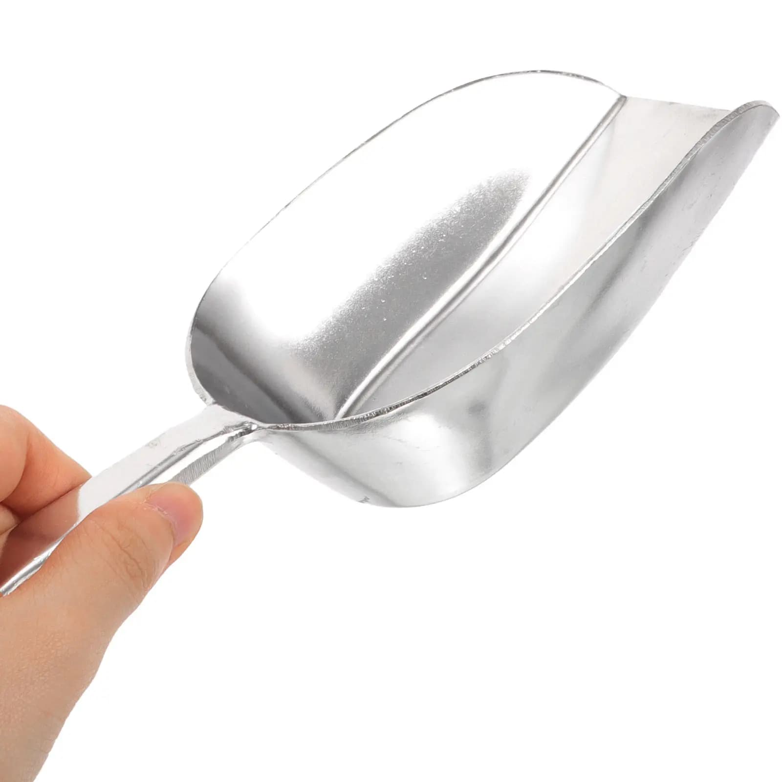 Aluminum Alloy Multi Functional Ice Shovel Food Scoop for Flour Rice Beans Candy Chocolate Protein Powder Milk Tea Shop Home