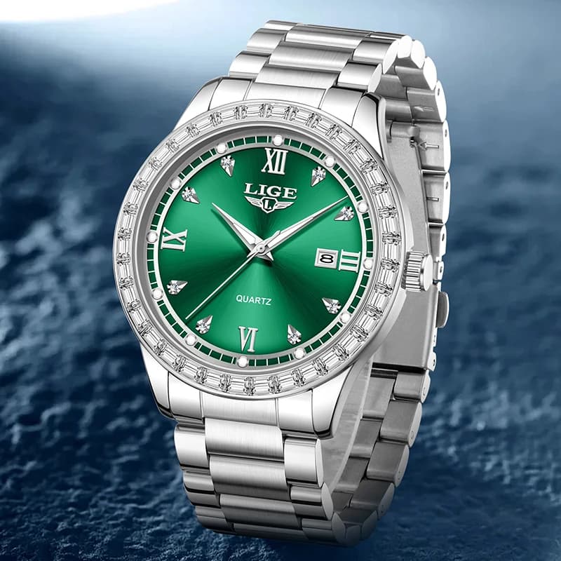 2025 LIGE Top Brand di Lusso Orologio Da Uomo Moda Casual Orologi Da Polso Al Quarzo 30M Impermeabile Luminoso Data Orologi Da Uomo Reloj Hombre