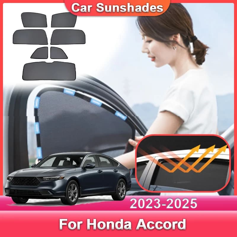 Maglia Parasole Scudo Parabrezza Tenda Per Honda Accord 11 11th CY 2023 2024 2025 Auto Visiera Parasole Protezione UV Parabrezza copertura
