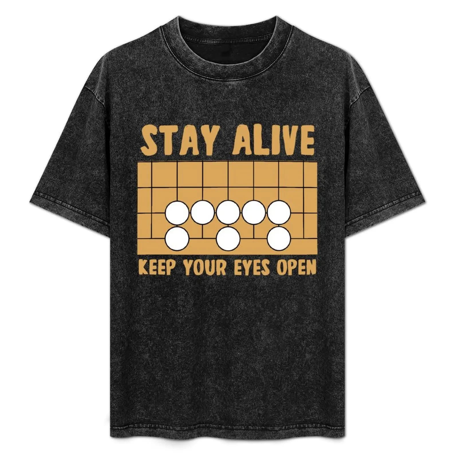 T-shirt Go Board Game Keep Your Eyes Open, T-shirt sportiva leggera da corsa