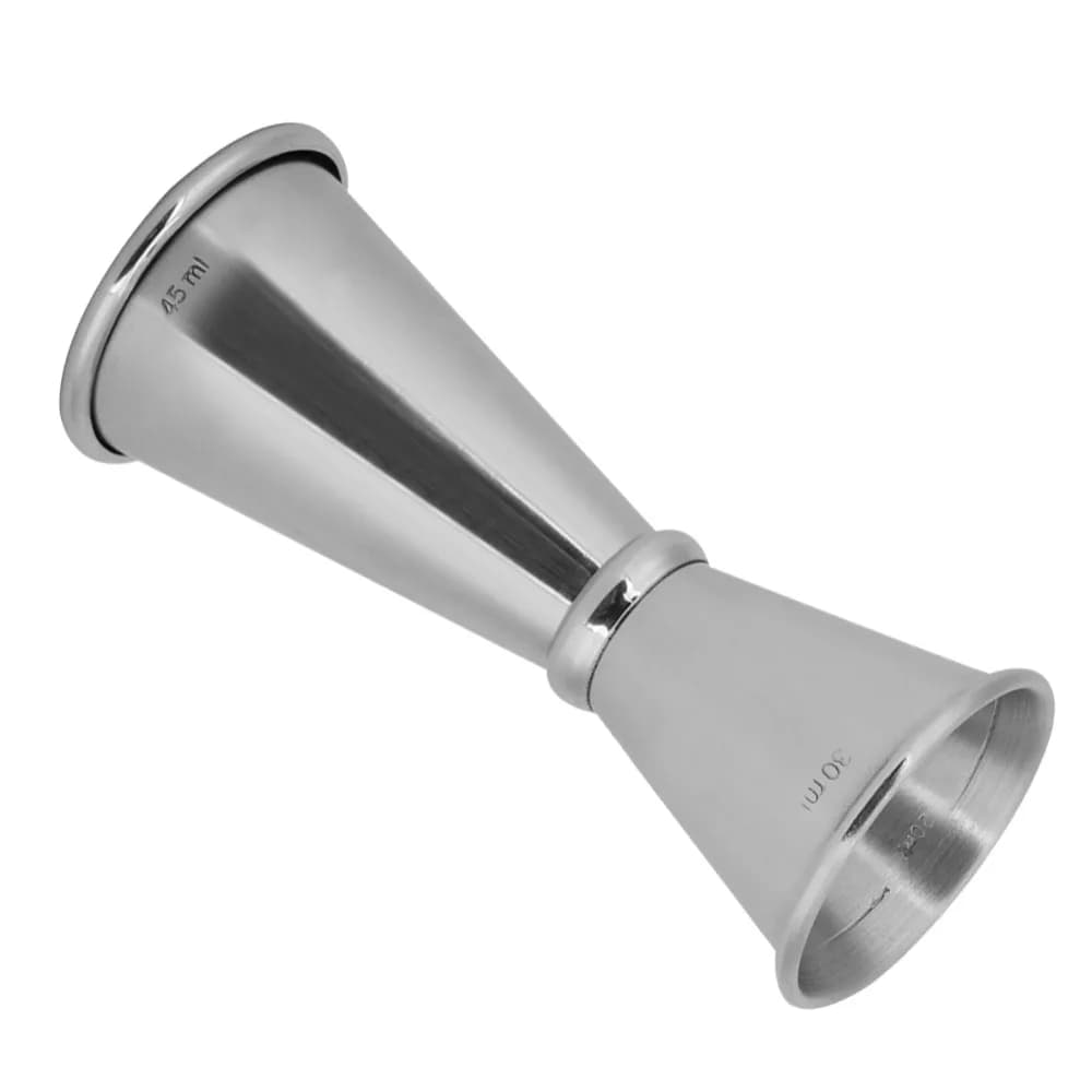 Japanese Style 304 Stainless Steel Cocktail Jigger Measurements Inside Double Head Design Bartending Jigger Wine Jigger Bar
