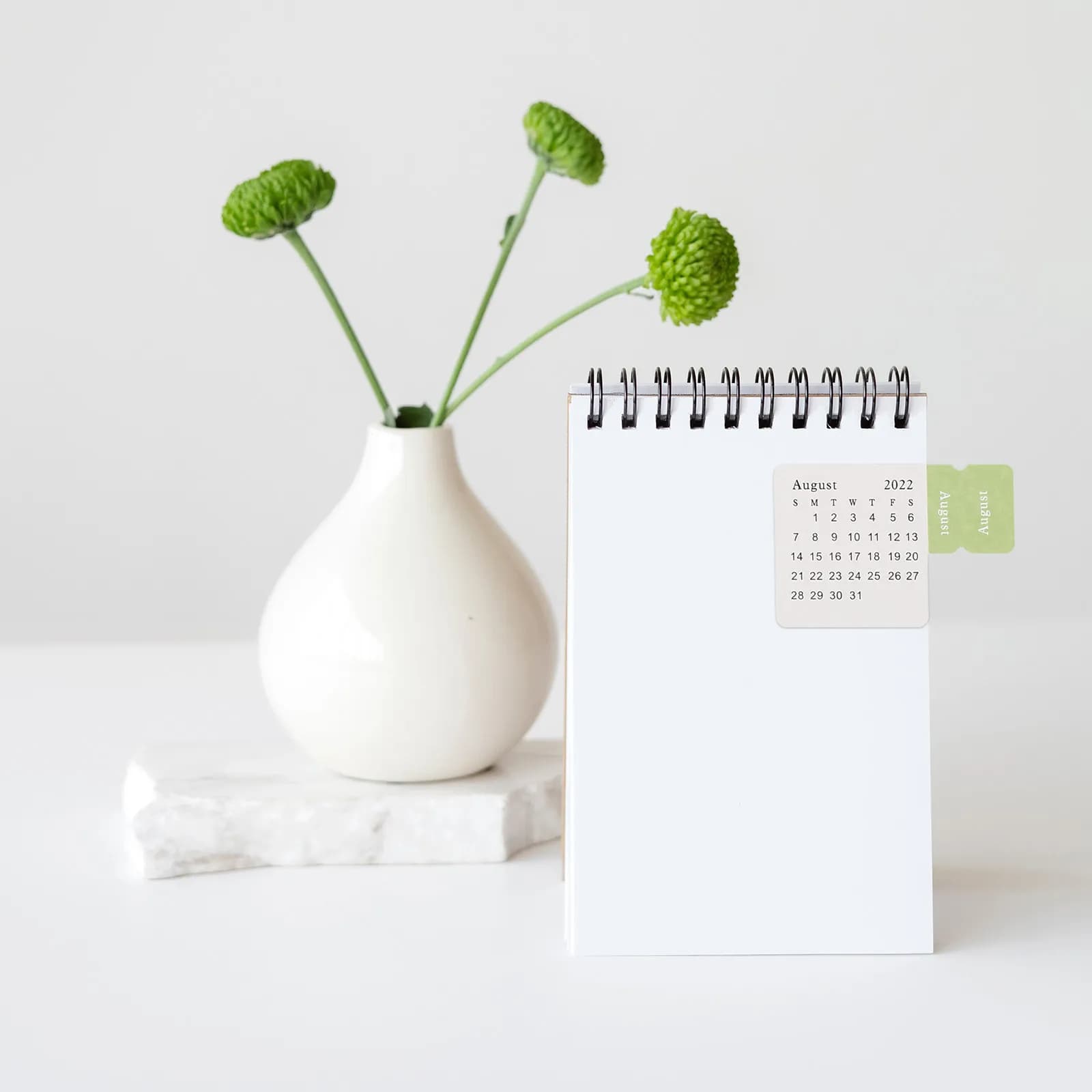 12 etichette adesive per calendario, divisori per indice, etichette mensili rimovibili per agenda, diario, quaderno, organizer, pagine.