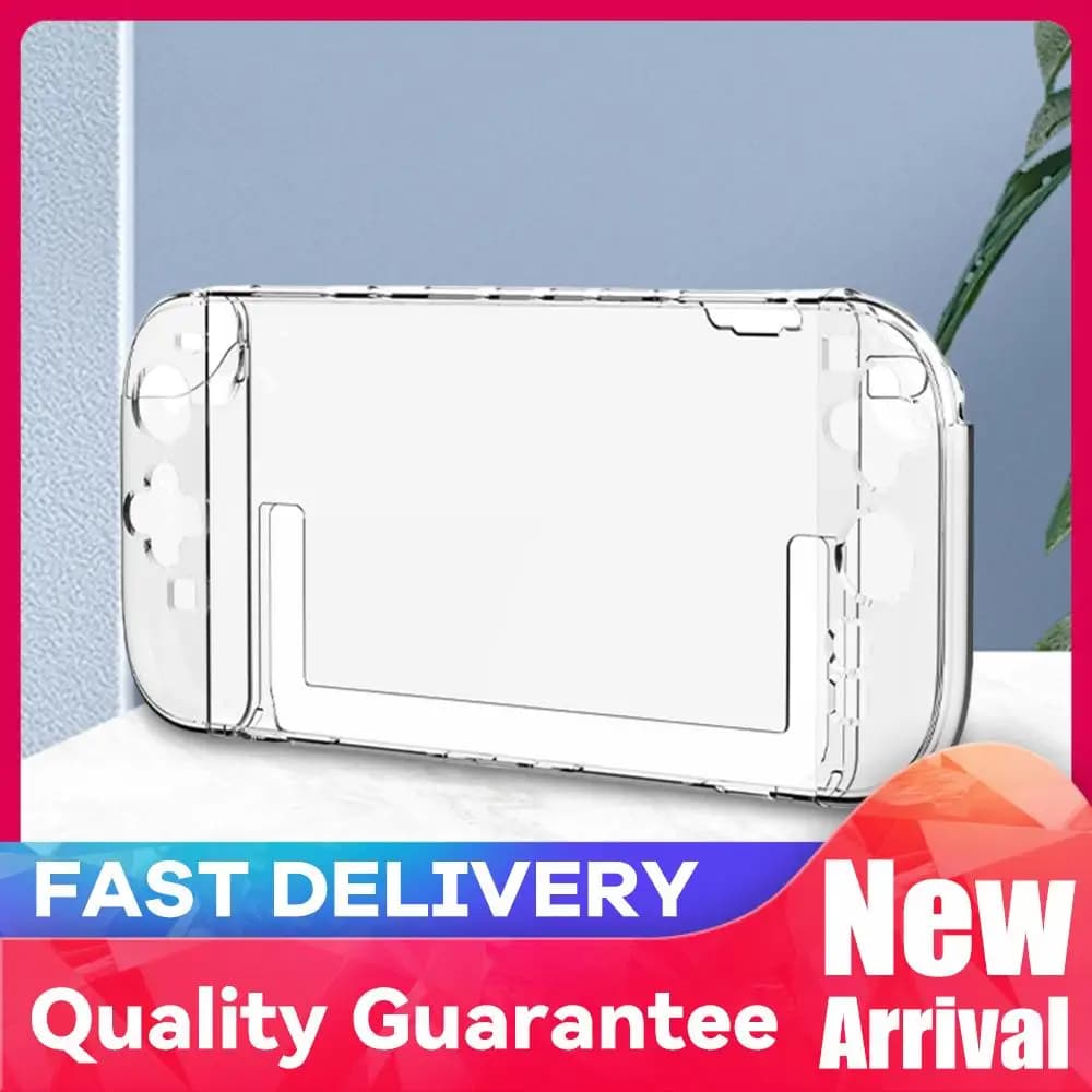 1/2 pezzi custodia trasparente per PC guscio antiurto protezione trasparente protezione antigraffio pelle anti-goccia per Switch 2 accessori di gioco