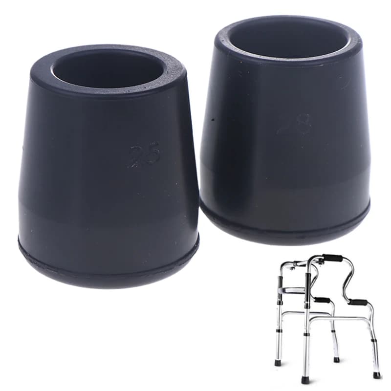 * 1pcs Walking Stick Crutch Cane Bottom Pads Cover Protector Climbing Hiking Trekking Pole Tip Replacement Cane Tips Nonskid