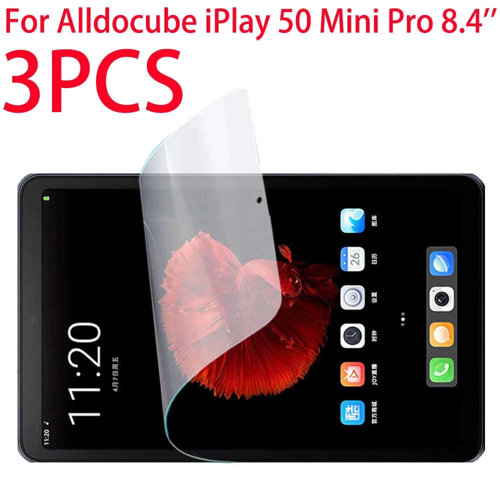 3PCS PET Pellicola Morbida Protezione Dello Schermo Per Alldocube iPlay 50 Mini Pro 8.4 pollici 2023 Tablet Pellicola Protettiva Per iPlay50 Mini Pro