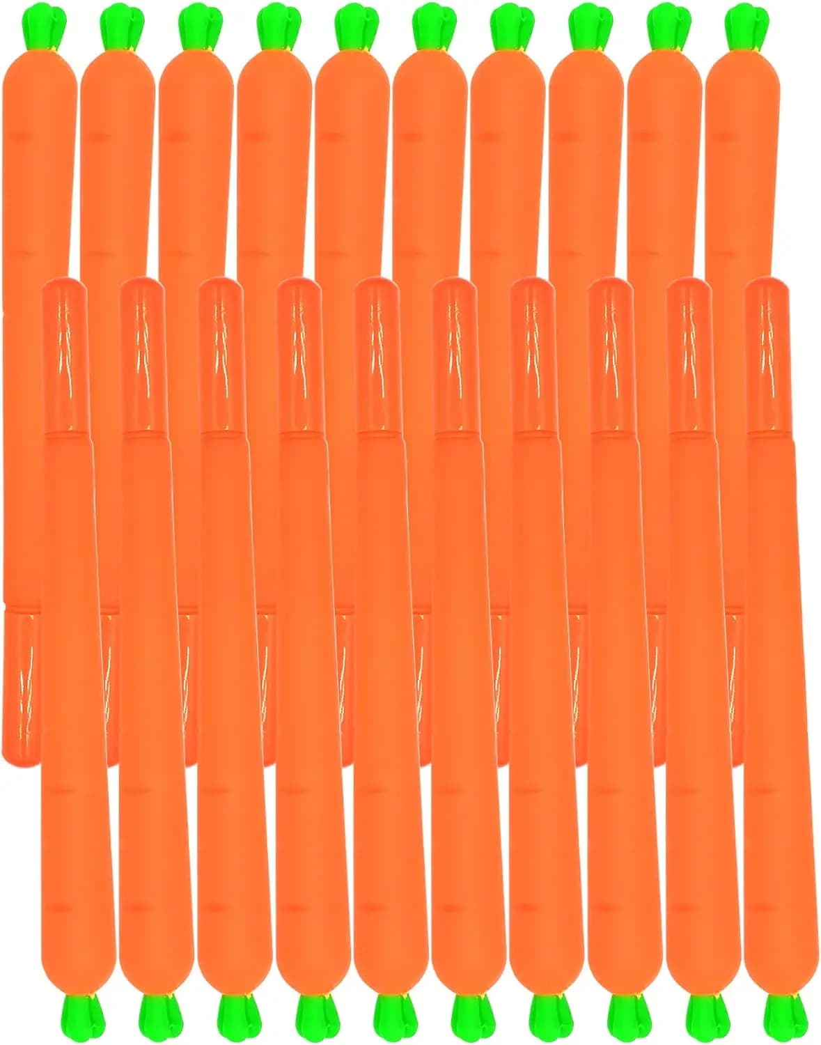 Set di penne in Gel di carota in Silicone flessibile da 24 pezzi strumenti per la scrittura senza intoppi forniture scolastiche per ufficio di verdure 0.5mm bambini giorno di pasqua