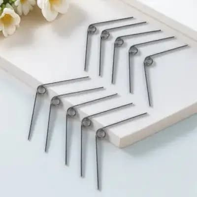 10 Pezzi Molle di Ricambio per Forbici da Potatura, Resistenti alla Ruggine, per Forbici da Giardinaggio Manuali, Kit di Riparazione