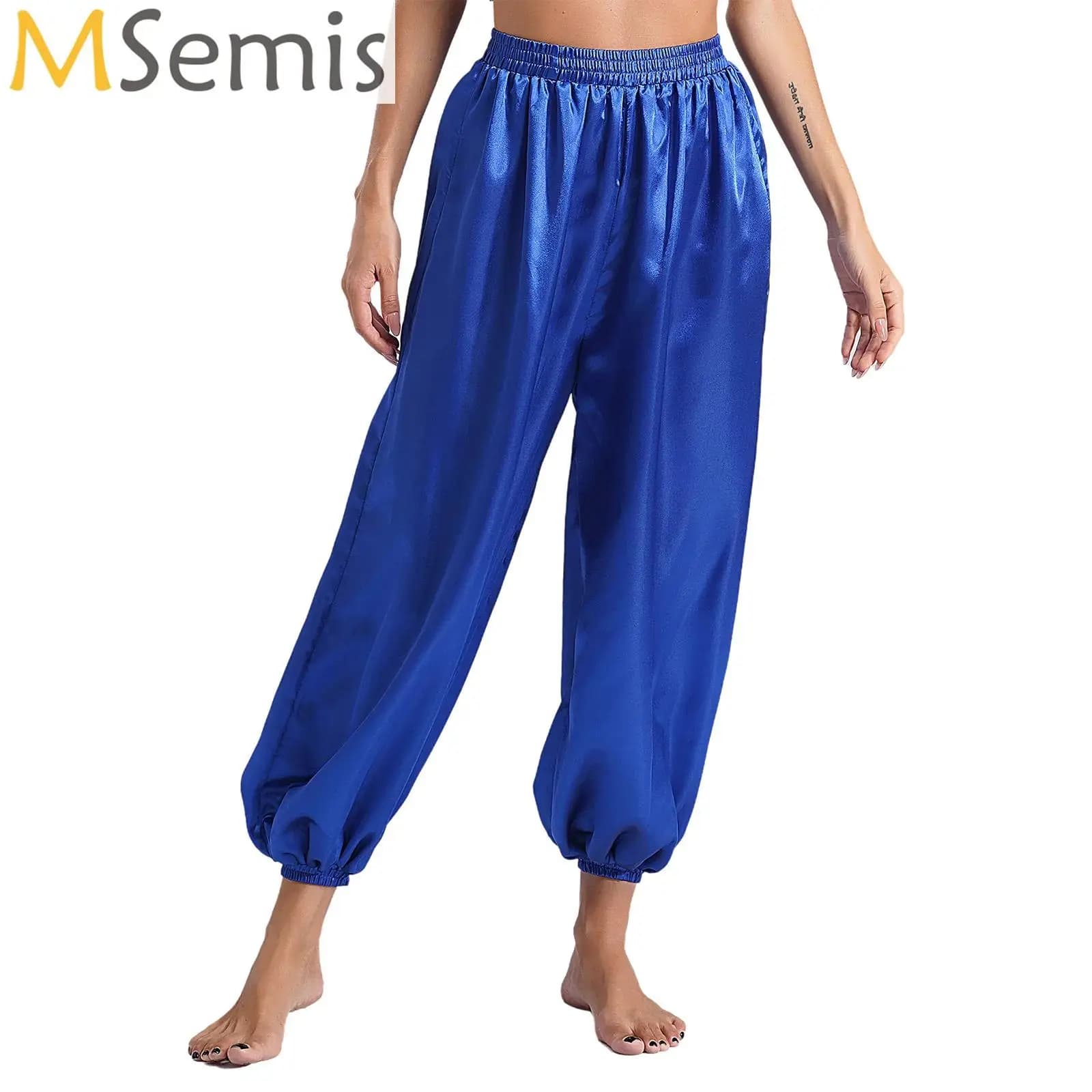 Pantaloni Harem tribali di danza del ventre di Halloween Pantaloni di danza del ventre Pantaloni lanterna egiziana per pantaloni larghi di Natale Colori assortiti
