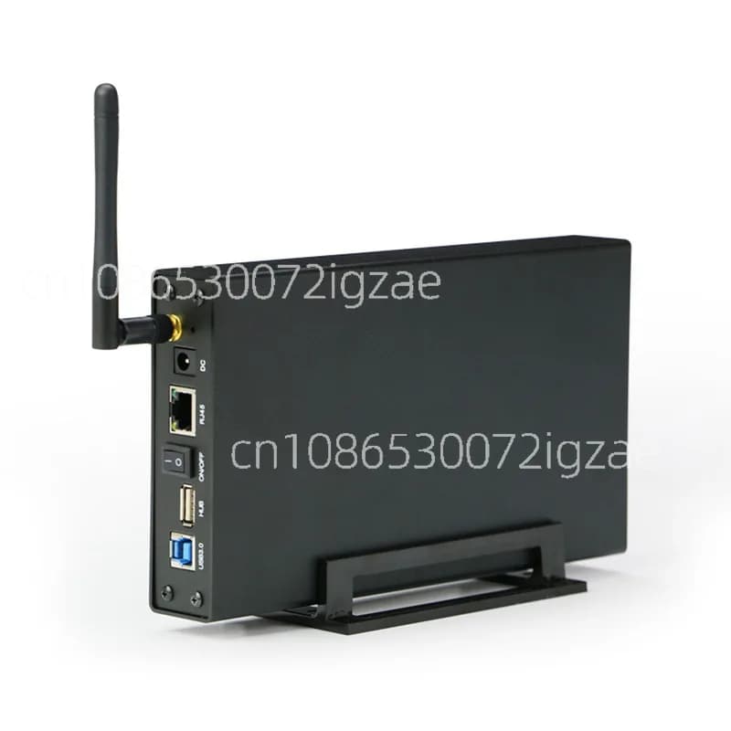 All-in-One Wireless Media & File Server - BS-U35WF with WiFi 6, USB 3.0, 3.5" HDD Support, Home Cloud Storage NAS