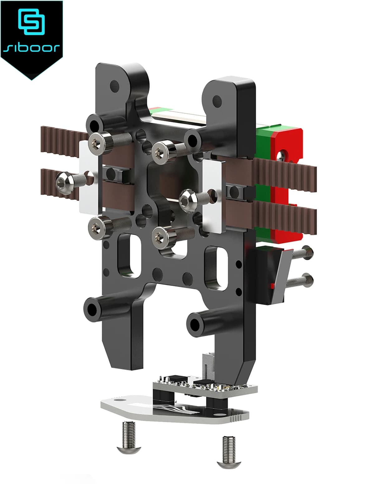 Cartografo IDM Scanner sensore di livellamento staffa in metallo CNC per stampante 3D VORON 2.4/Trident Beacon 6061 alluminio
