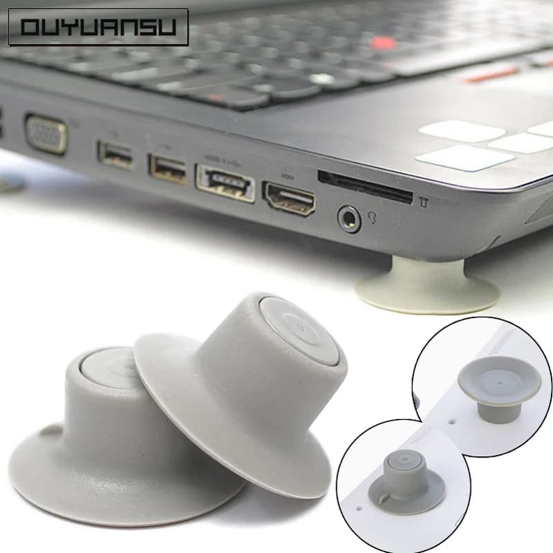 Supporto per staffa per aumento di altezza del cuscinetto per piedini morbidi per notebook per raffreddamento con riduzione del calore del laptop