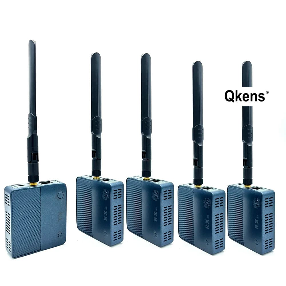 Estensore wireless 1080p 4K Trasmettitore e ricevitore video HDMI wireless 150M Cavo Ethernet Estensore cablato 2in1 PC portatile a TV