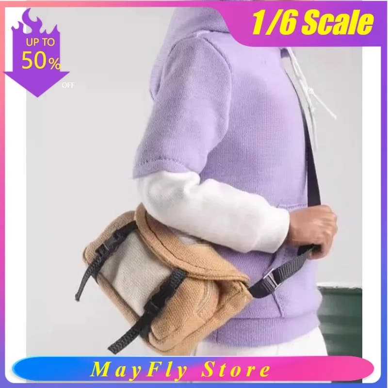 CCTOYS Borsa a Tracolla Sportiva per Soldati in Scala 1/6, Modello per Action Figure da 12 Pollici, Accessori per Bambole e Decorazioni
