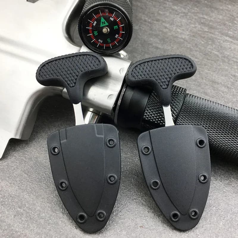 1/2Pcs Multifunctional Necklace Cutters Outdoor Camping Cutters Portable Cutters Hanging Necklace Knife Portable Camping Knife