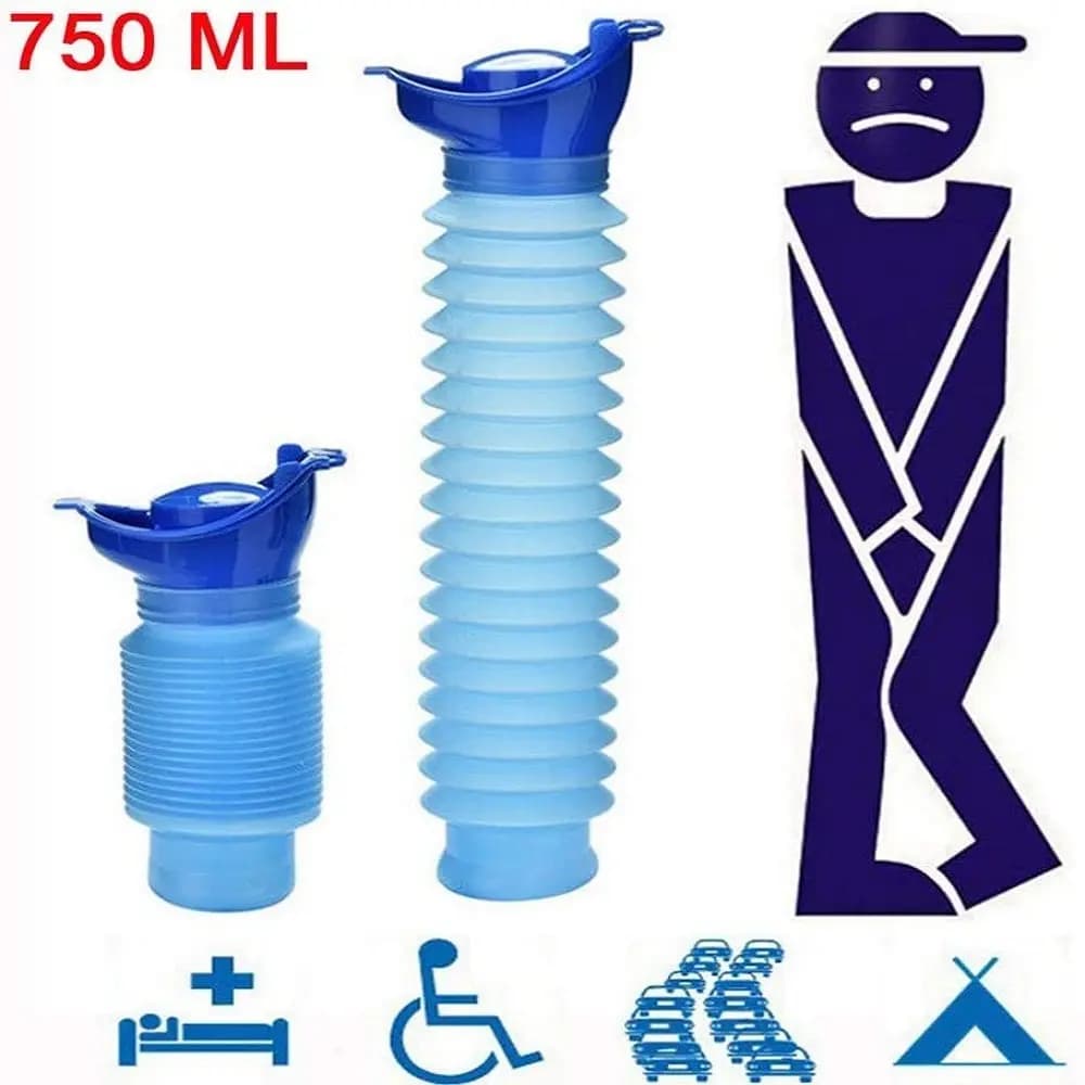 1set orinatoio auto orinatoio outdoor bucket standing urine emergency portable trip reusable thermoretractable camping wc urine loss