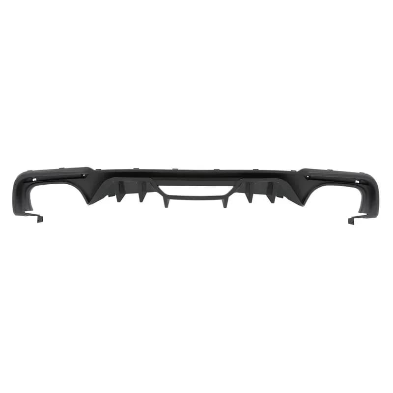 Black Lower Rear Bumper Diffuser Lip Fits 2018-2023