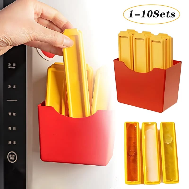 1-10 set patatine fritte stampo per cubetti di ghiaccio vassoio in silicone a barra lunga per congelatore bastoncini di ghiaccio fatti in casa cocktail maker utensili da cucina senza BPA