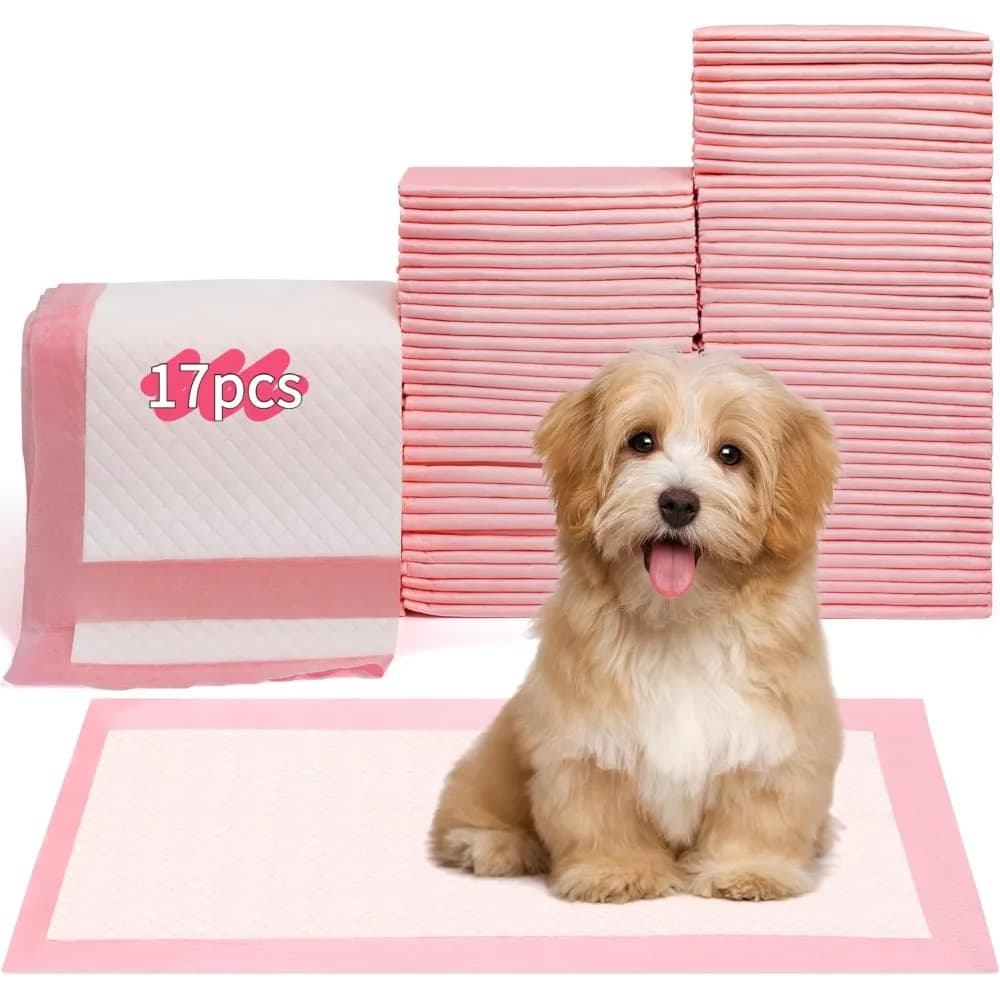 100/50/30/20/10Pcs Pet Toilet Training Pad Disposable Urine Pad, Pet Urine Pad Absorbent, Universal for Cats and Dogs Quick-Dry