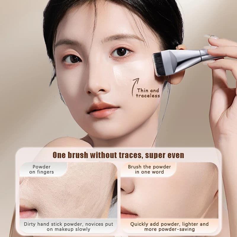 Pennelli Applicatori per Maschere Viso, Pennello Trucco Doppio con Cucchiaio, Strumento di Bellezza per la Pulizia del Viso e la Cura della Pelle