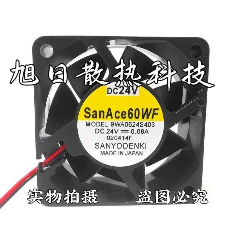 for 9WA0624S403 24V 0.08A 6025 6cm Inverter Cooling Fan