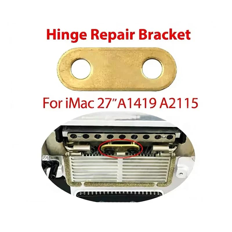 Nuova Piastra di Riparazione per Meccanismo Cerniera LCD e Supporto per Apple iMac 27" A1419 A2115 / Kit Riparazione Schermo