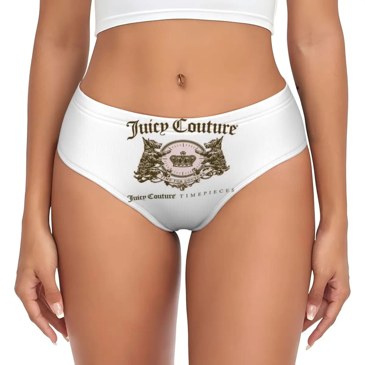 Slip classici personalizzati Juicy Couture Slip comfort da donna Intimo Mutande femminili traspiranti