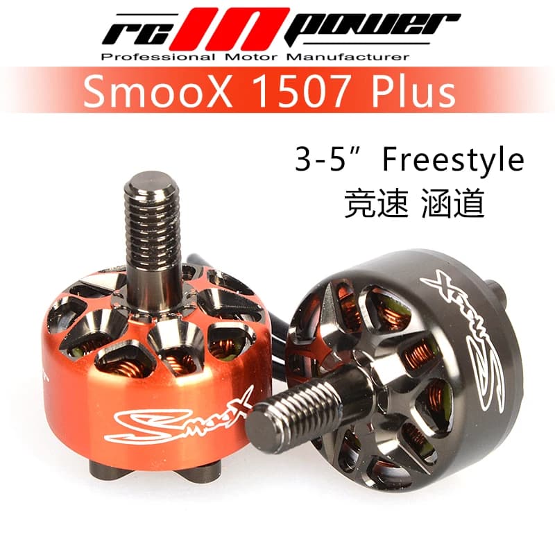 Rcinpower SmooX 1507 Plus 2680KV 3800KV 4200KV 4-6S Motore Brushless Per FPV racing 3 "-5" Drone Freestyle RC Multicopter Telaio