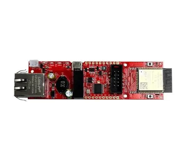 ESP32-POE-ISO Scheda di sviluppo IoT ESP32-POE-ISO con Ethernet da 100 Mb, Power over Ethernet, WiFi, BLE, programmatore