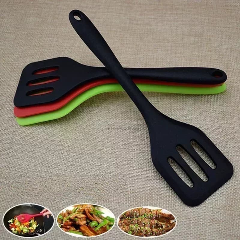 Cucina Turner In Silicone Gadget Spatola Uovo Pesce Padella Scoop Pala Fritta Intaglio Turners Utensili Da Cucina Utensili Da Cucina