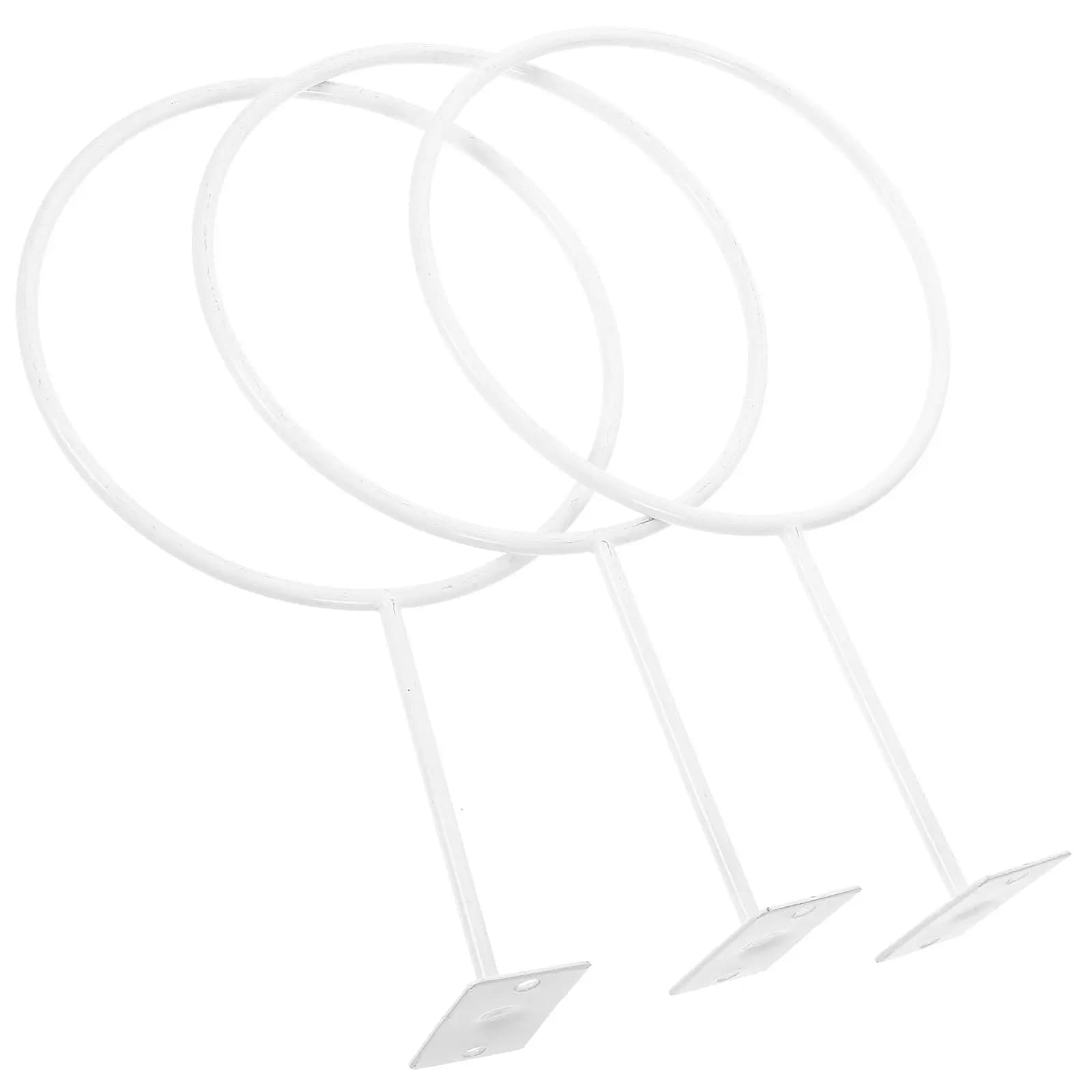 Set of 3 Supports for Basketball, Volleyball and Football, Stabili Organizers for Exhibition