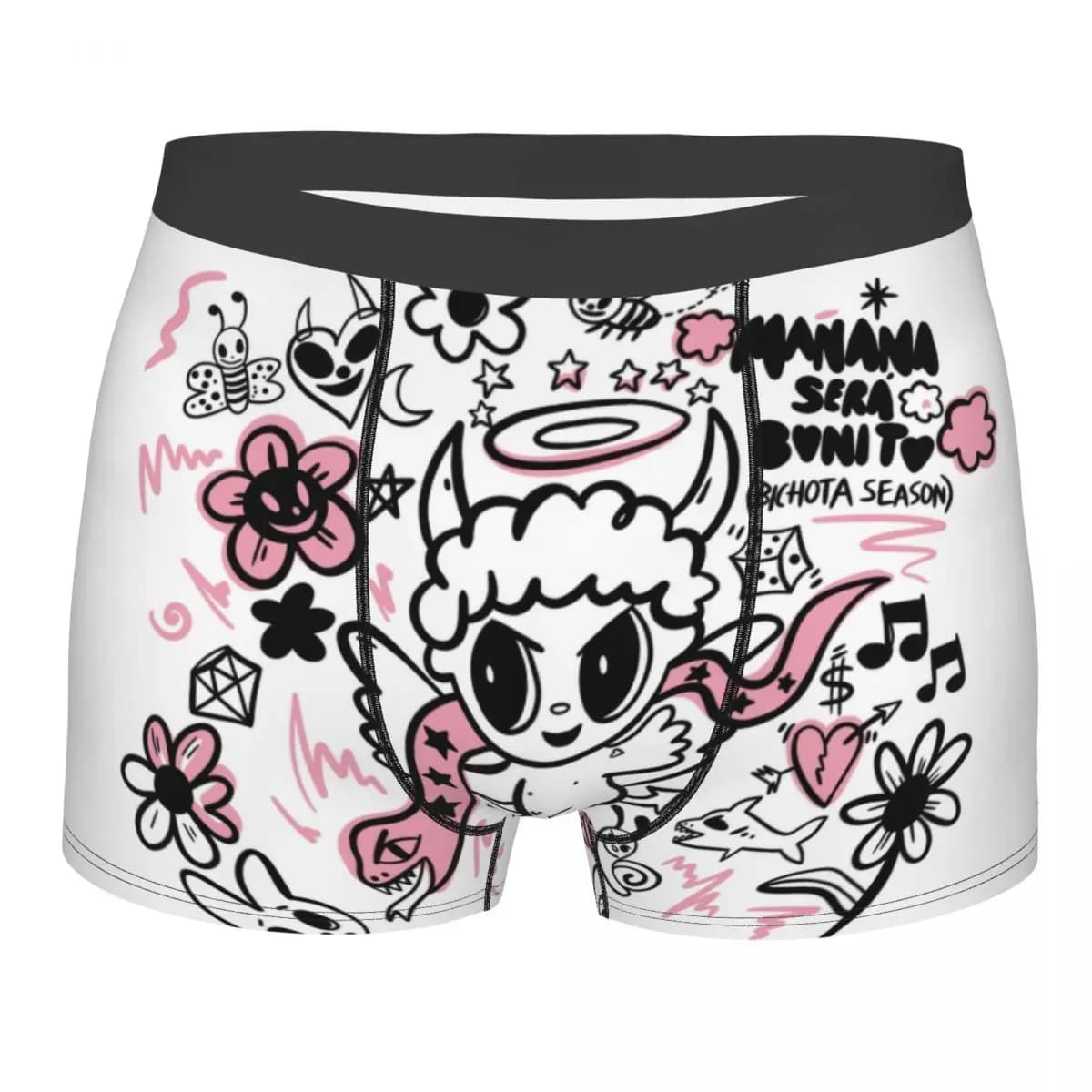 Reggae Ainger Karol G Bichota Season Underwear Pantaloncini boxer personalizzati stampati sexy da uomo