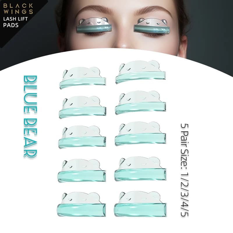 The Bear 5 Dimensioni Ciglia Permanente Bigodino Sollevamento Pad Ciglia Perm Pad Aste Per LashLift Silicone Per Ciglia Trucco Strumento di Bellezza