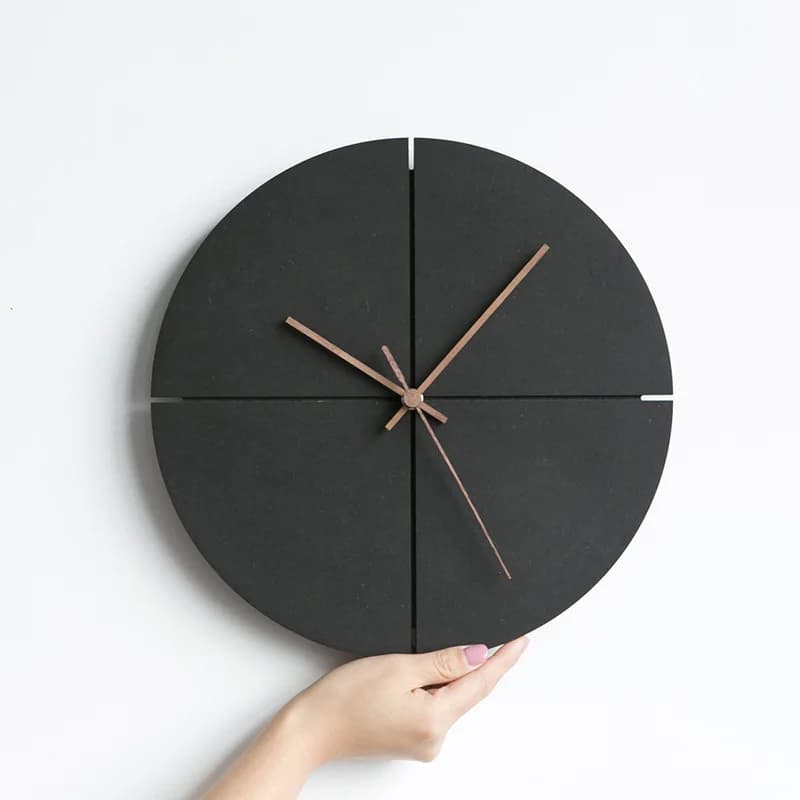 Modern simple American wall clock Living room wall clock Home silent wall watch Decorative clock