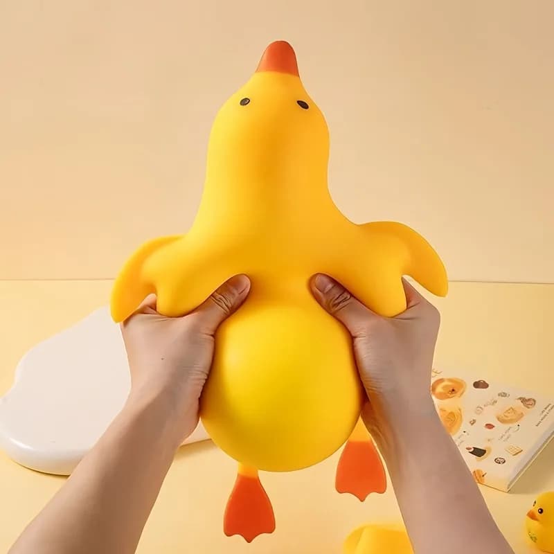 Giocattoli Antistress a Forma di Anatra Morbida, Simpatici Animali da Spremere per Bambini e Adulti, Regalo Ideale per Alleviare lo Stress