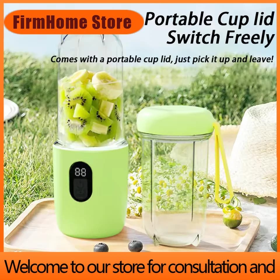 FirmHome StorePortable Electric Juicer USB Charging Orange Lemon Fruit Blender Mini Household Juice Squeezer Mixer Citrus Juicer