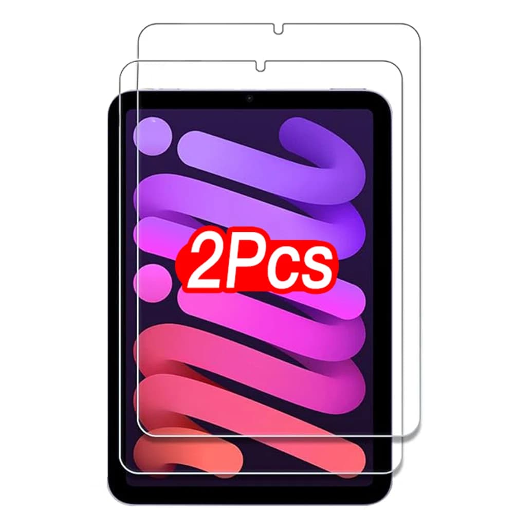 2PCS Tempered Glass Screen Protector for iPad Mini 7 6 a17 Pro 8.3 inch Mini 4 5 7.9 2024 2021 Tablet Accessories Film
