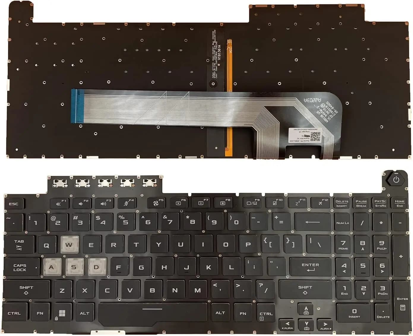 New US Keyboard For Asus TUF Gaming FX706IU FX706HC FX706HCB FX706HE Backlit