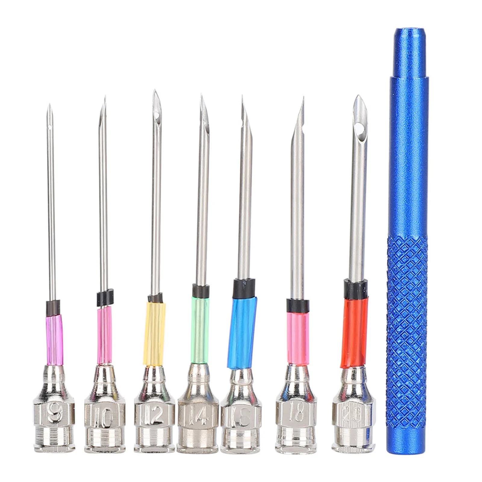 Steel Embroidery Stitching Punch Needles Set Knitting Art Needles with Handle