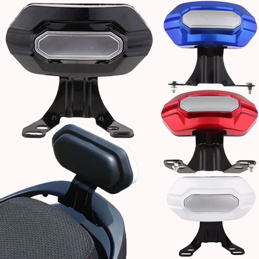 Schienale per bicicletta elettrica sedile per E-Bike schienale ergonomico cuscino per poggiatesta posteriore moto Scooter Refitting parti accessori