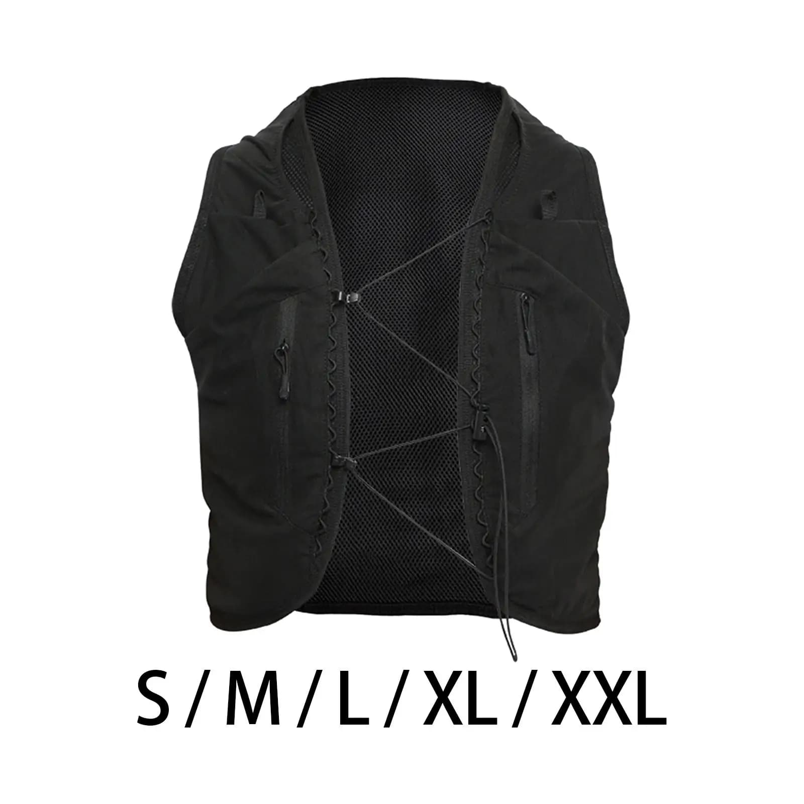 Hydration Vest Sport Bag Daypack Running Gear for Men Women Multi Pockets Running Vest for Motorcycling Jogging Workout