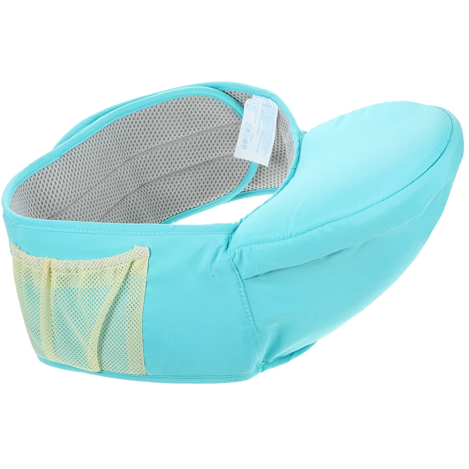 Seggiolino Ergonomico in Cotone per Neonati e Bambini, Marsupio Porta Bambino con Tasca Portaoggetti per Passeggiate all'Aperto, Ideale per Baby Shower